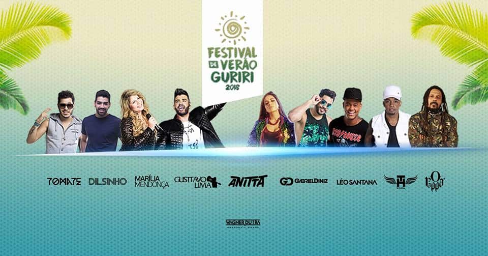 Festival de Verão Guriri reúne de sertanejo a funk