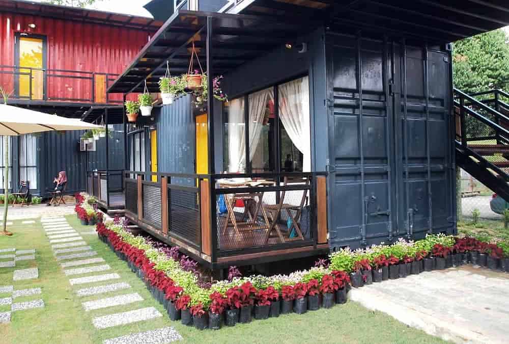 Casa container ilustra post sobre Diversidade na Construção