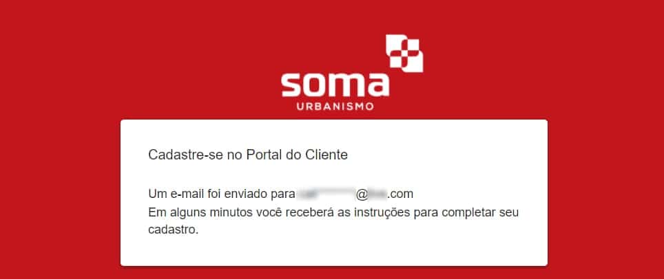 3-Mensagem Email Portal do Cliente Soma Urbanismo