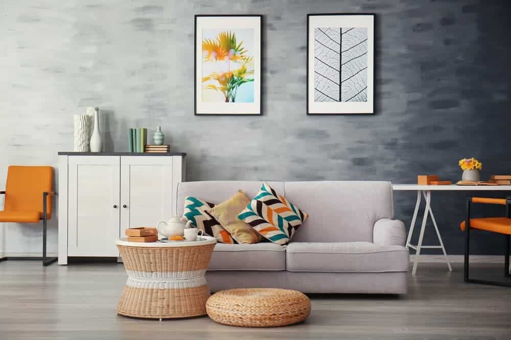 Imagem com decoração em casa ilustra post sobre o que não fazer na hora de decorar a sua casa, do blog da Soma Urbanismo