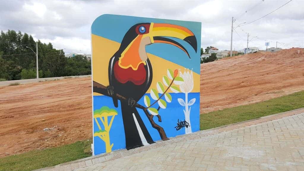 Travessas do Buritis II ganham pintura temática de fauna e flora - Soma Urbanismo (1)