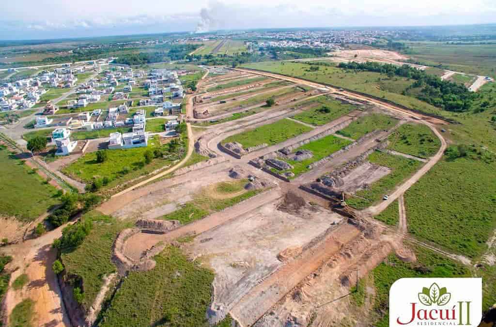 Obras do Residencial Jacuí II em ritmo acelerado