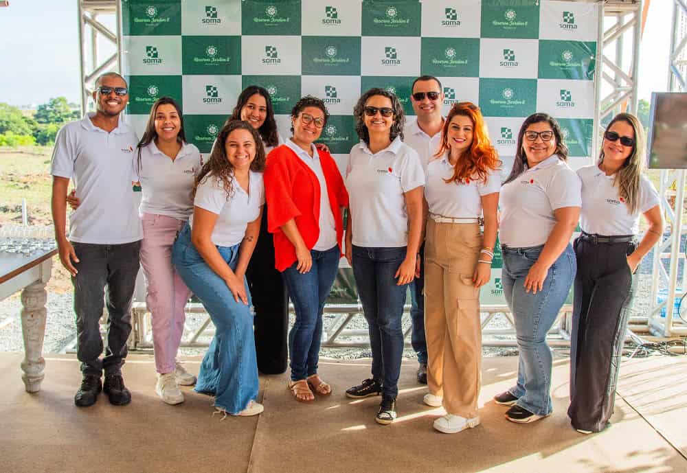 Imagem do evento de lançamento do Residencial Reserva Jardim II, da Soma Urbanismo, em São Mateus.