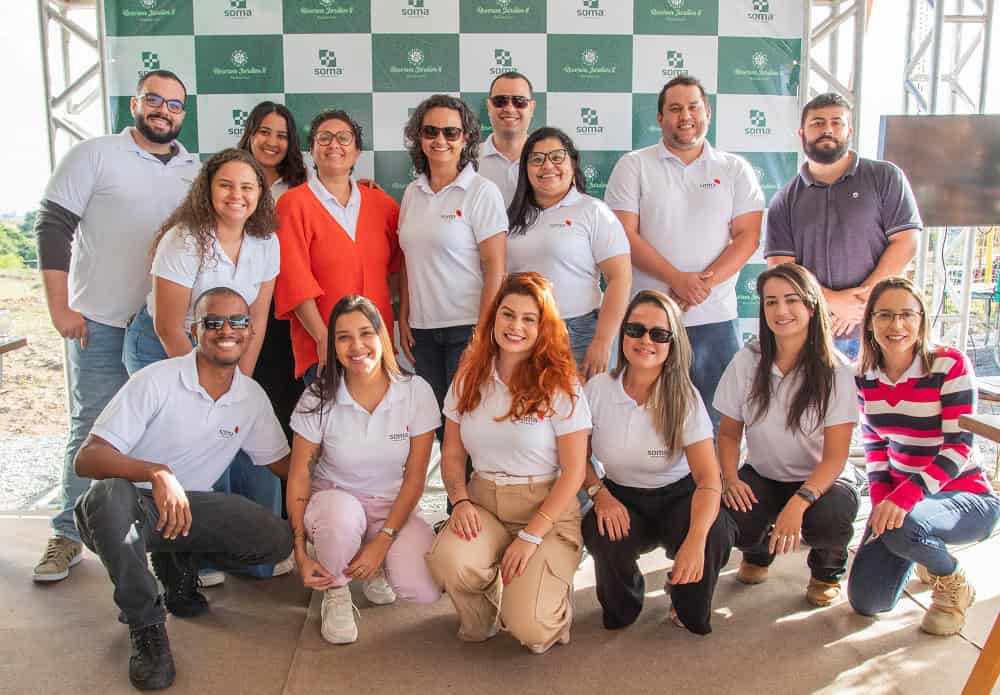 Imagem do evento de lançamento do Residencial Reserva Jardim II, da Soma Urbanismo, em São Mateus.