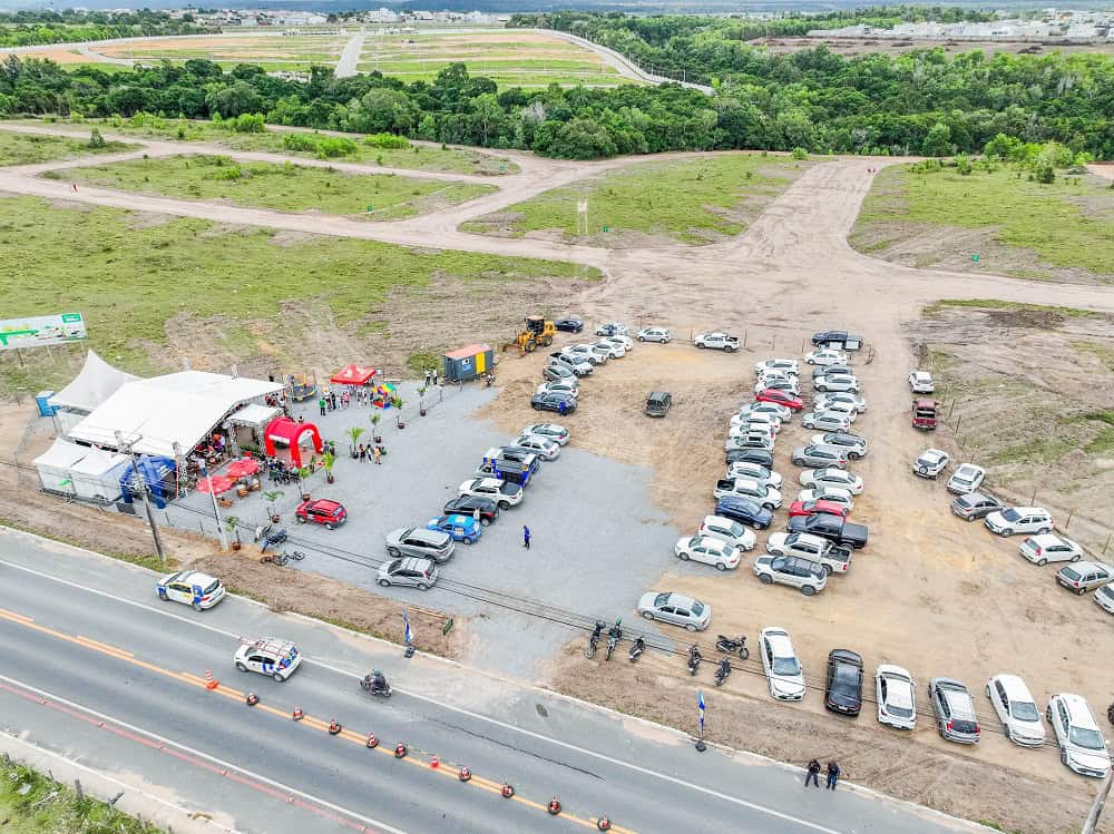 Imagem do evento de lançamento do Residencial Reserva Jardim II, da Soma Urbanismo, em São Mateus.