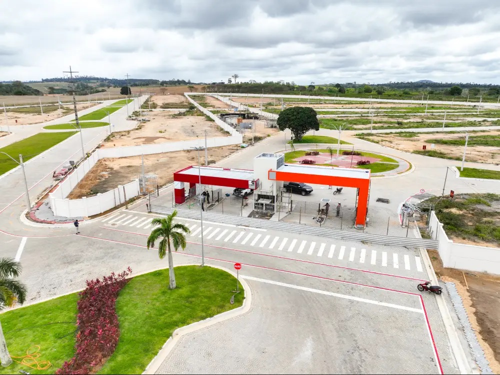 Entrada Reserva Privilege, empreendimento Soma Urbanismo em Nova Venécia.